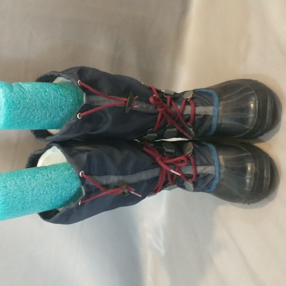 Sorel blue freestyle winter boots 7